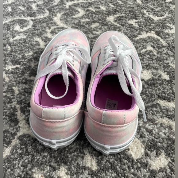 Girl’s Tie Dye Vans Old Skool Vans - Picture 4 of 5